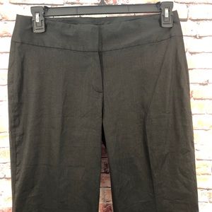 Tahari Linen Rayon Pants Size 6 Black